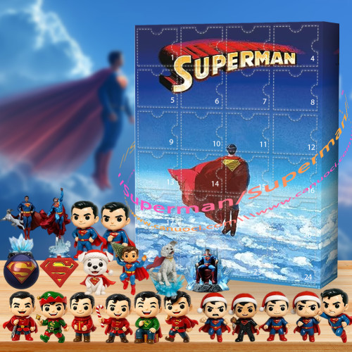 Superman.The Man of Steel. |Advent Calendar -- The One With 24 Little Doors