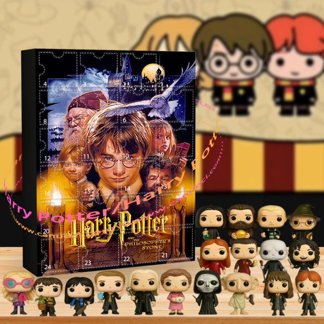 Harry Potter is my entire childhood.|Advent Calendar -- The One With 24 Little Doors