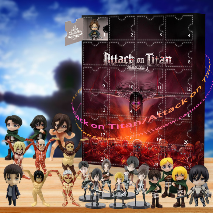 Attack on Titan.Levi is so badass!|Advent Calendar -- The One With 24 Little Doors