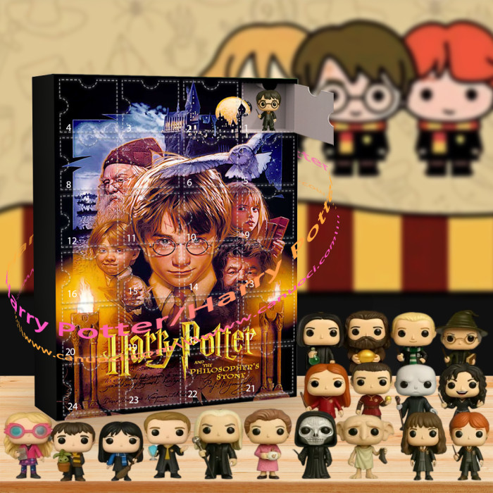 Harry Potter is my entire childhood.|Advent Calendar -- The One With 24 Little Doors