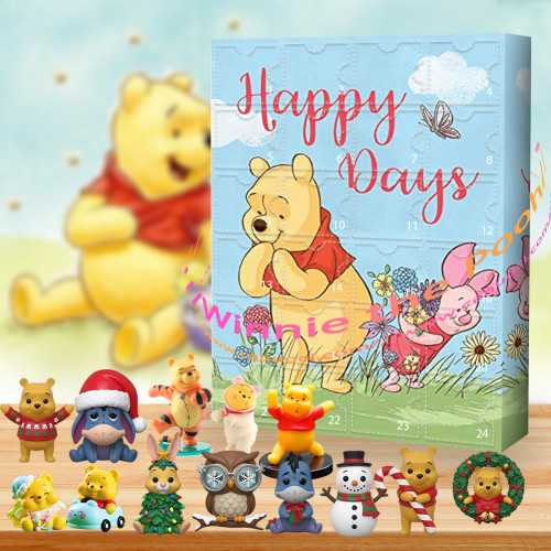 Winnie the Pooh.It's pure comfort.|Advent Calendar -- The One With 24 Little Doors