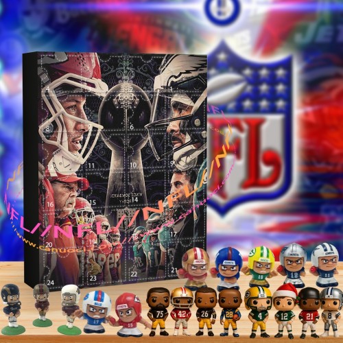 NFL.Once you're in, you're in for life.|Advent Calendar -- The One With 24 Little Doors