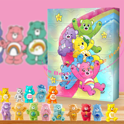 Care Bears.Adorable childhood nostalgia!It's pure comfort.|Advent Calendar -- The One With 24 Little Doors