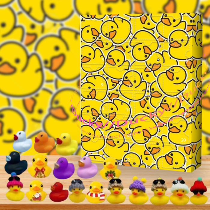 Ducky is the cutest.|Advent Calendar -- The One With 24 Little Doors