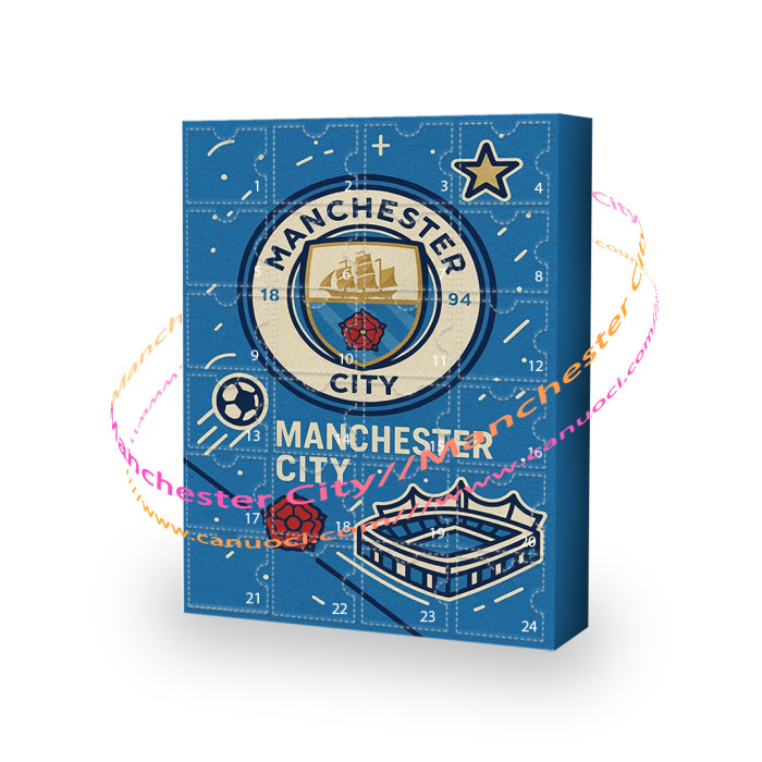 Manchester City.What a time to be a Blue!|Advent Calendar -- The One With 24 Little Doors