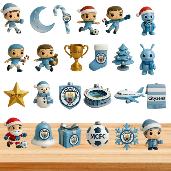 Manchester City.What a time to be a Blue!|Advent Calendar -- The One With 24 Little Doors