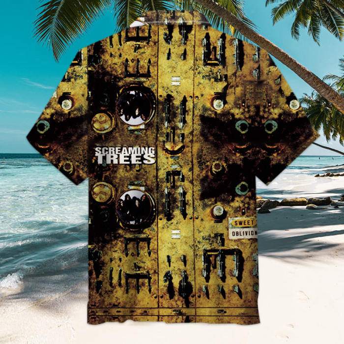 Screaming Trees.Still got all their records!| Unisex Hawaiian Shirt