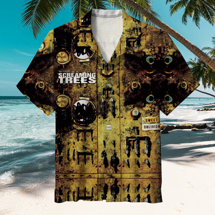 Screaming Trees.Still got all their records!| Unisex Hawaiian Shirt