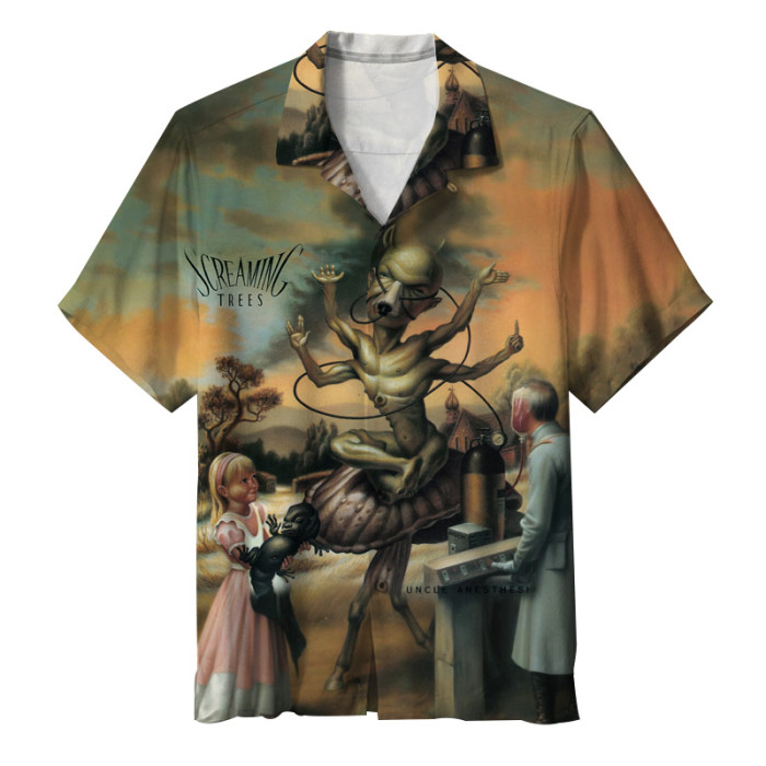 Screaming Trees.Still got all their records!| Unisex Hawaiian Shirt