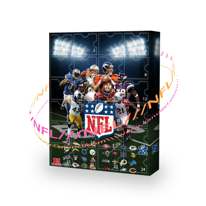 NFL.This game is pure adrenaline!|Advent Calendar -- The One With 24 Little Doors
