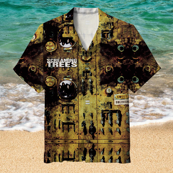 Screaming Trees.Still got all their records!| Unisex Hawaiian Shirt
