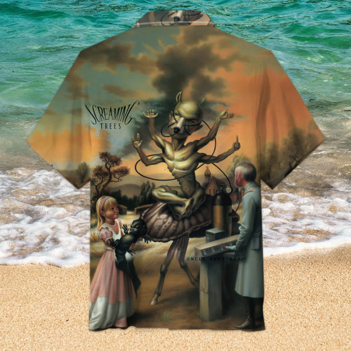 Screaming Trees.Still got all their records!| Unisex Hawaiian Shirt