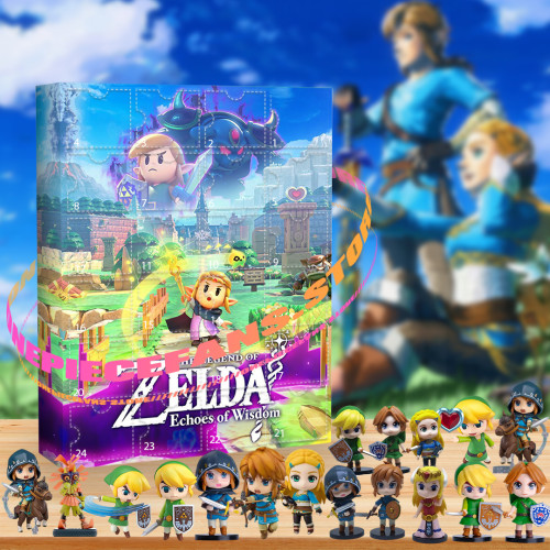 The Legend of Zelda.It's a perfect blend of challenge and discovery.|Advent Calendar -- The One With 24 Little Doors