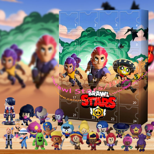 Brawl Stars.Matches are fast and intense!|Advent Calendar -- The One With 24 Little Doors