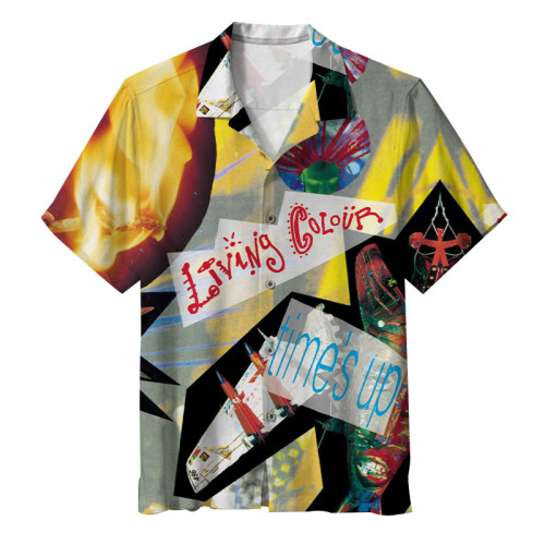 Living Colour.Cult Following!| Unisex Hawaiian Shirt