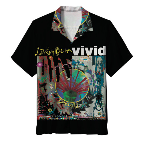 Living Colour.Cult Following!| Unisex Hawaiian Shirt