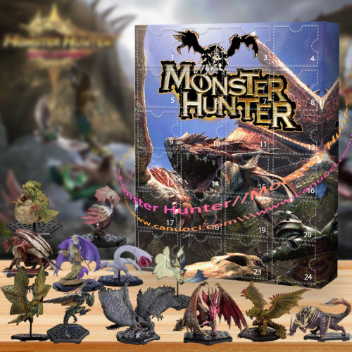 Monster Hunter.Just one more hunt!|Advent Calendar -- The One With 24 Little Doors
