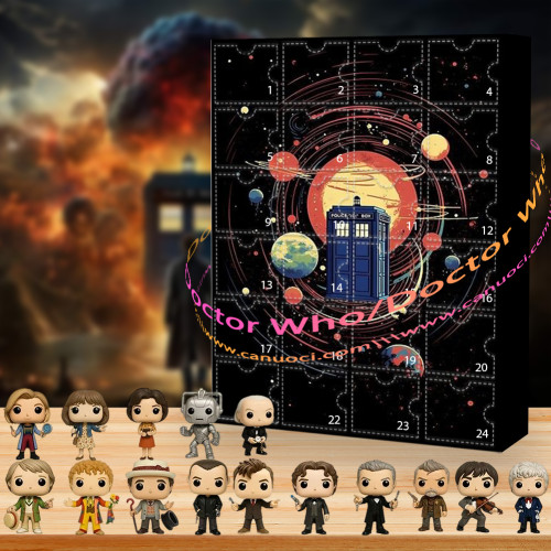 Doctor Who.Whovians for life!|Advent Calendar -- The One With 24 Little Doors
