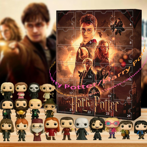 Harry Potter.The books are pure magic!|Advent Calendar -- The One With 24 Little Doors