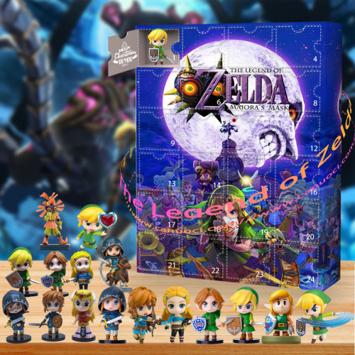 The Legend of Zelda.Link's journey feels epic.|Advent Calendar -- The One With 24 Little Doors