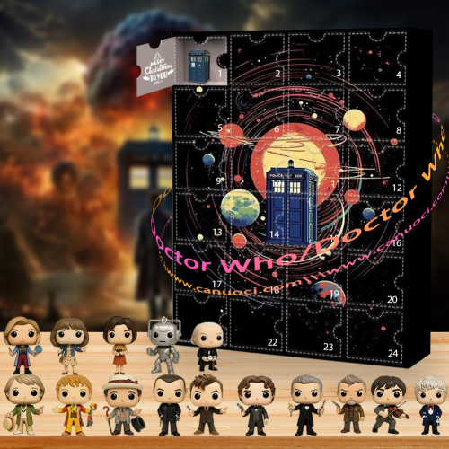 Doctor Who.Whovians for life!|Advent Calendar -- The One With 24 Little Doors