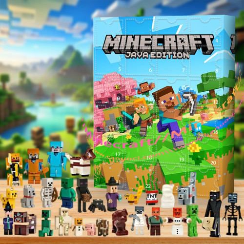 Minecraft.Endless possibilities, pure creativity.|Advent Calendar -- The One With 24 Little Doors