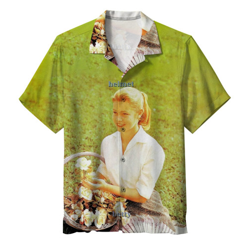 Helmet.The holy grail of alternative rock.| Unisex Hawaiian Shirt