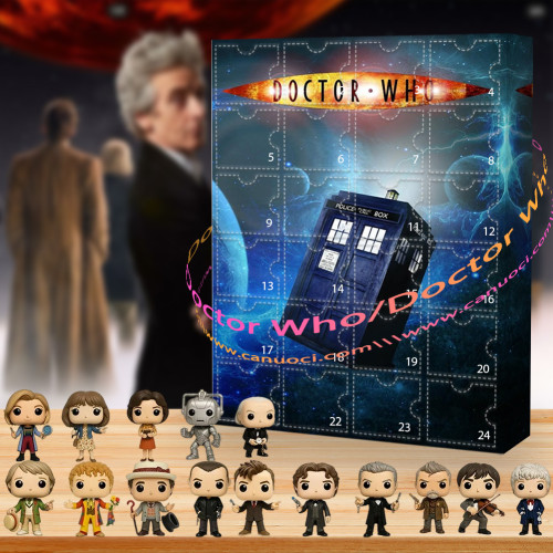 Doctor Who.The fandom is wild and creative. |Advent Calendar -- The One With 24 Little Doors