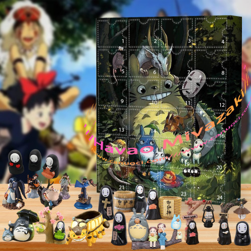 Hayao Miyazaki.Every frame is a painting.|Advent Calendar -- The One With 24 Little Doors