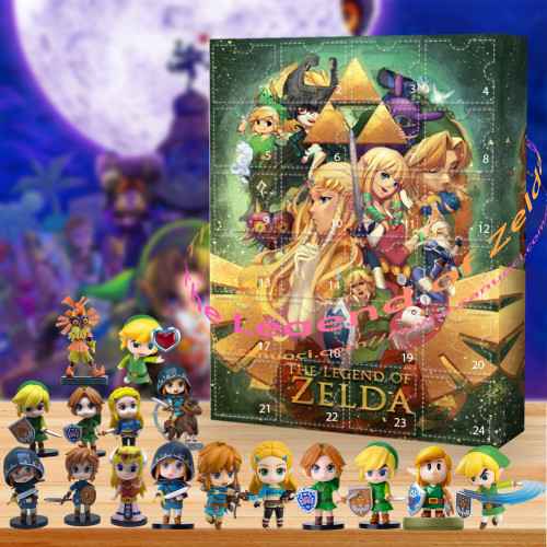 The Legend of Zelda.Nintendo never disappoints.|Advent Calendar -- The One With 24 Little Doors