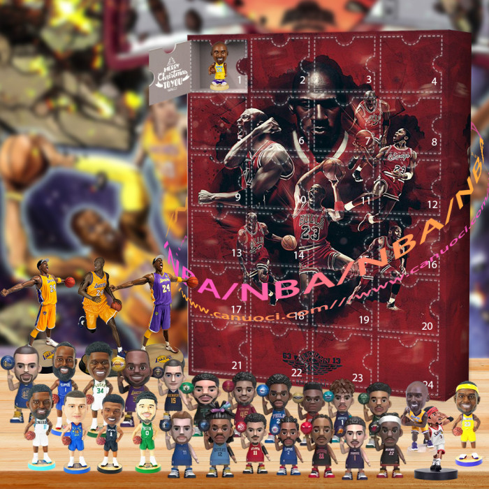 NBA.MVP mode activated.|Advent Calendar -- The One With 24 Little Doors