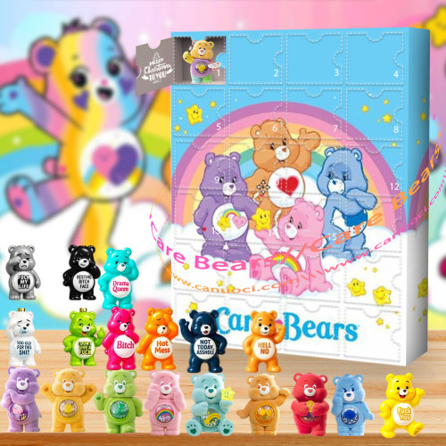 Care Bears.My inner child feels so seen.|Advent Calendar -- The One With 24 Little Doors