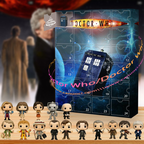 Doctor Who.The fandom is wild and creative. |Advent Calendar -- The One With 24 Little Doors