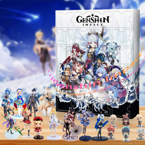 Genshin Impact is my comfort game. |Advent Calendar -- The One With 24 Little Doors