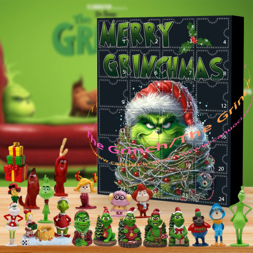 The Grinch is a whole mood!|Advent Calendar -- The One With 24 Little Doors