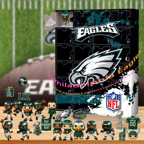Philadelphia Eagles.Bleed green till I die!|Advent Calendar -- The One With 24 Little Doors