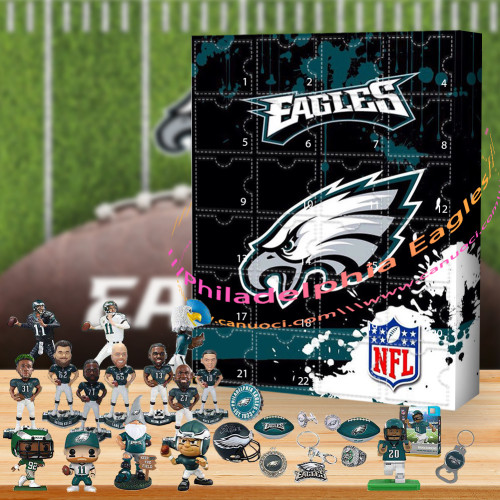 Philadelphia Eagles.Bleed green till I die!|Advent Calendar -- The One With 24 Little Doors
