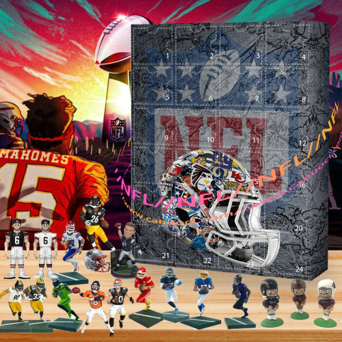 NFL.It's a strategic battle.|Advent Calendar -- The One With 24 Little Doors