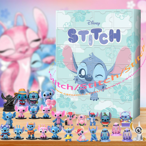Stitch.That little blue guy is everything!|Advent Calendar -- The One With 24 Little Doors