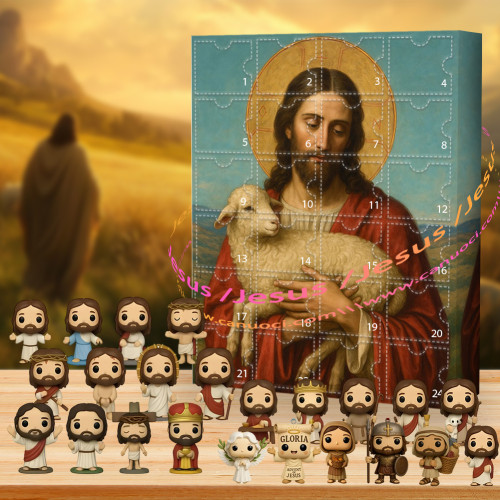 Jesus.His love is my anchor.|Advent Calendar -- The One With 24 Little Doors