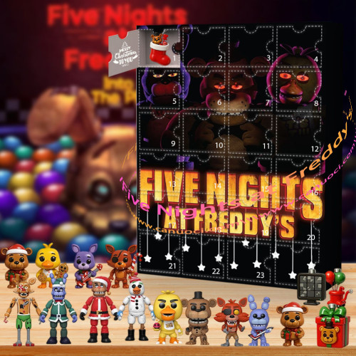 Five Nights at Freddy's.I'm obsessed!|Advent Calendar -- The One With 24 Little Doors