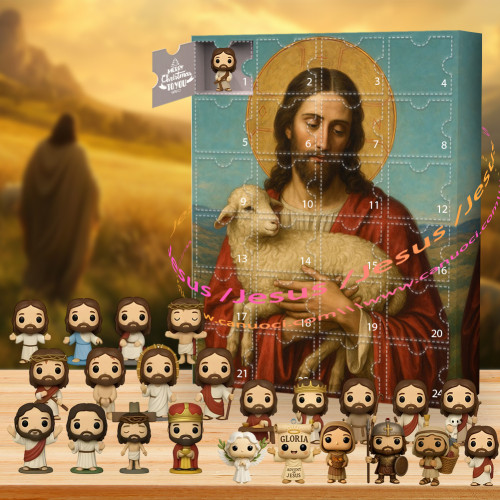 Jesus.His love is my anchor.|Advent Calendar -- The One With 24 Little Doors