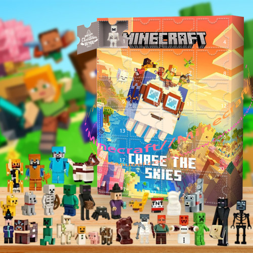 Minecraft.The creativity in this game is insane!|Advent Calendar -- The One With 24 Little Doors