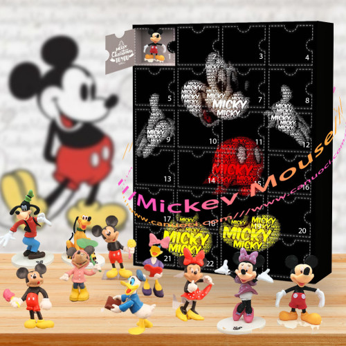 Mickey Mouse.He's the heart of Disney.|Advent Calendar -- The One With 24 Little Doors