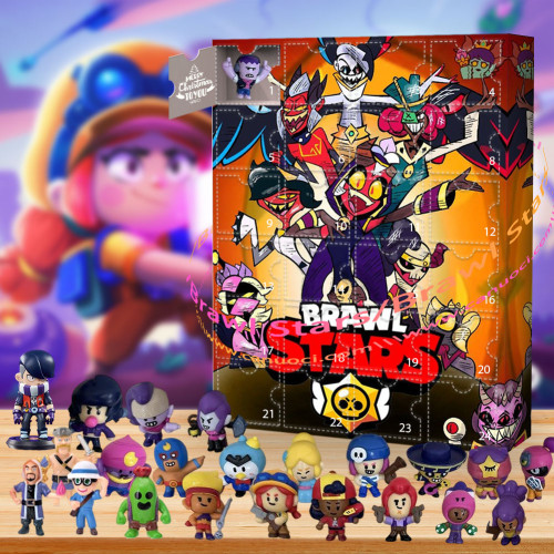 Brawl Stars.Addicted to this gem. |Advent Calendar -- The One With 24 Little Doors
