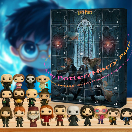 Harry Potter.Rowling built a whole universe|Advent Calendar -- The One With 24 Little Doors