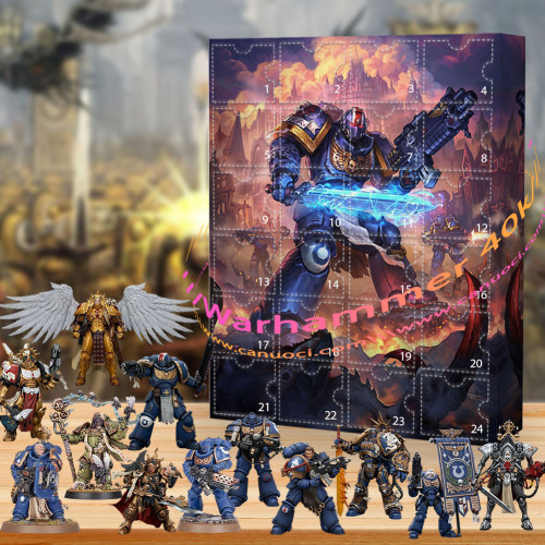 Warhammer 40k.The lore is unmatched.|Advent Calendar -- The One With 24 Little Doors