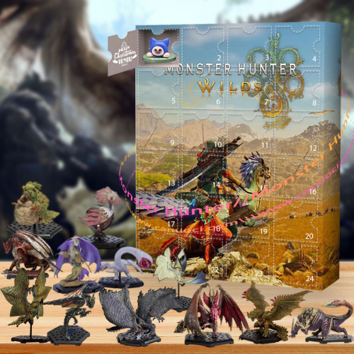Monster Hunter.Epic battles against giant beasts.|Advent Calendar -- The One With 24 Little Doors