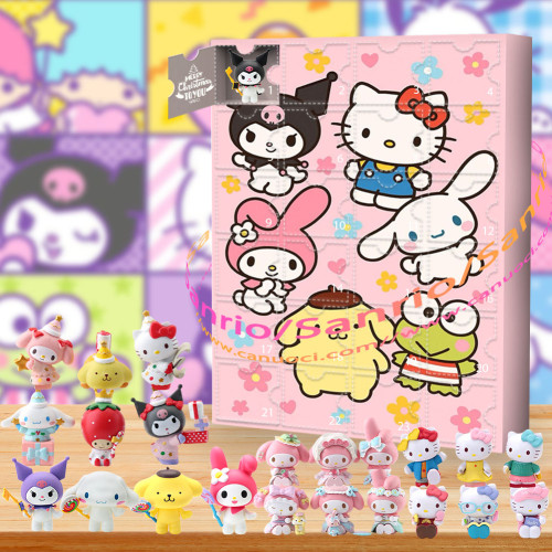 Sanrio.They bring me so much joy.|Advent Calendar -- The One With 24 Little Doors