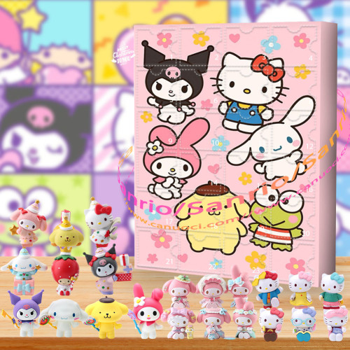 Sanrio.They bring me so much joy.|Advent Calendar -- The One With 24 Little Doors